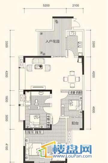 中冶重庆早晨户型图