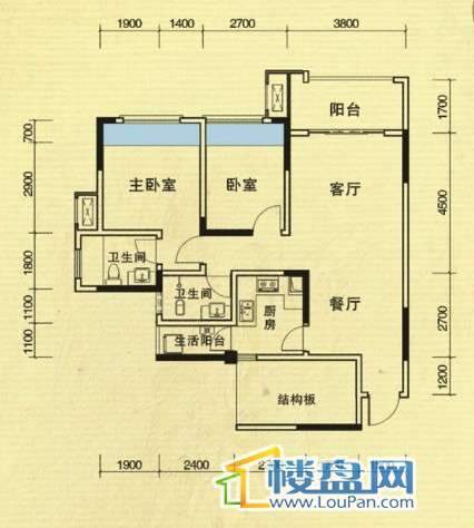 龙德悠彩郡户型图