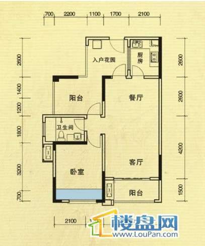 龙德悠彩郡户型图