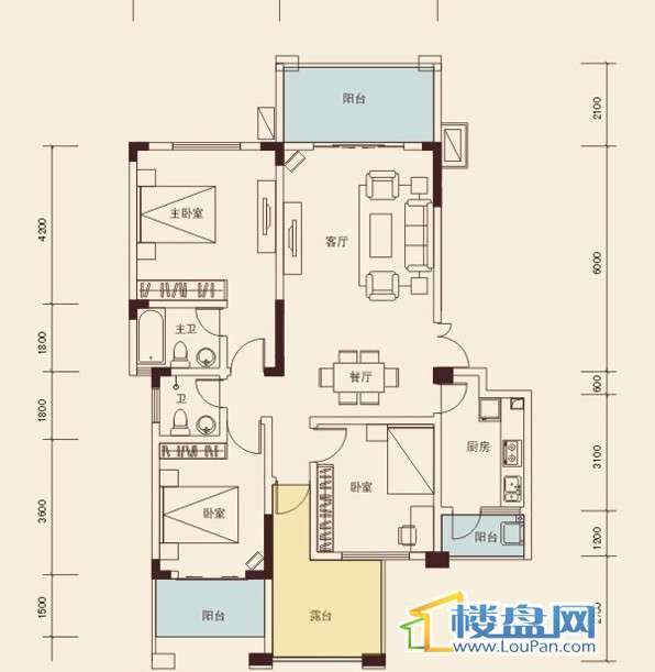 宇界维诗卡户型图