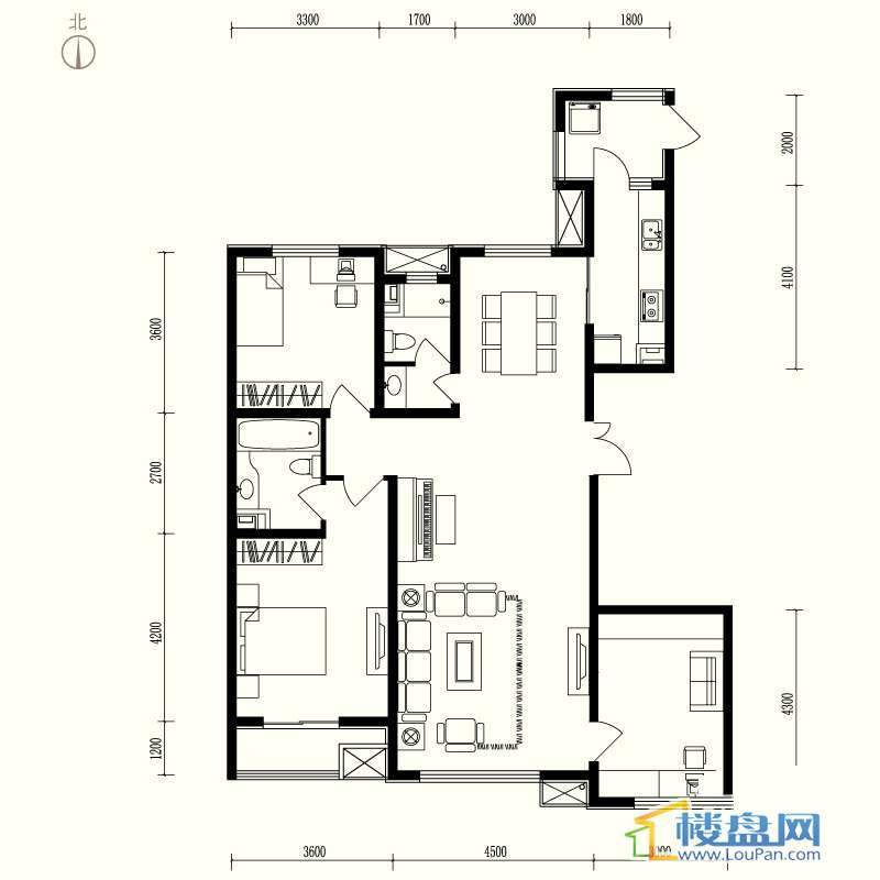 维多利亚时代 户型图