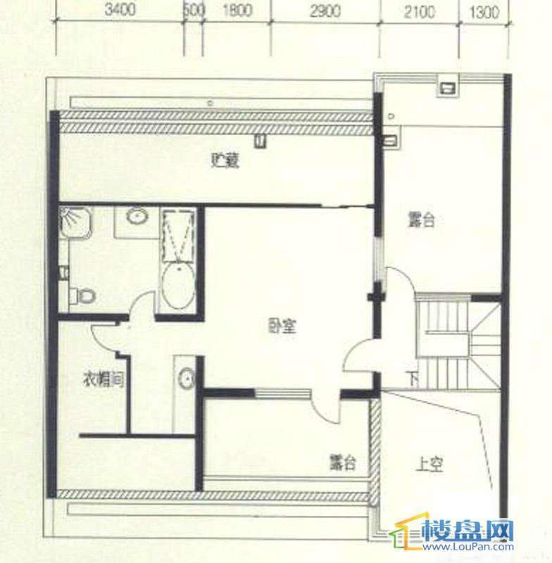 卓达太阳城阳光美墅 户型图