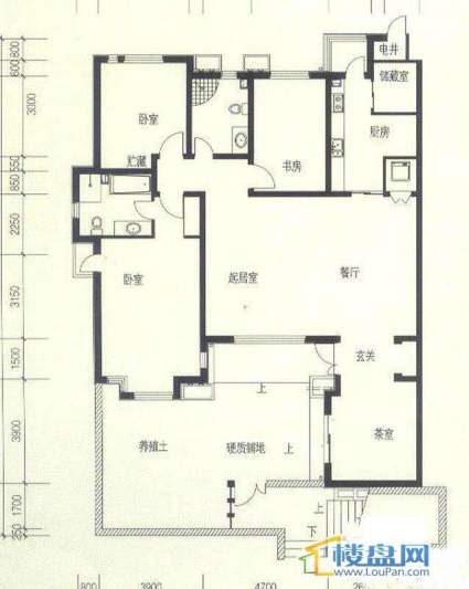 卓达太阳城阳光美墅 户型图