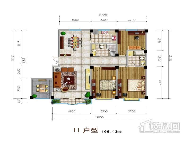 美景英伦郡二期户型图