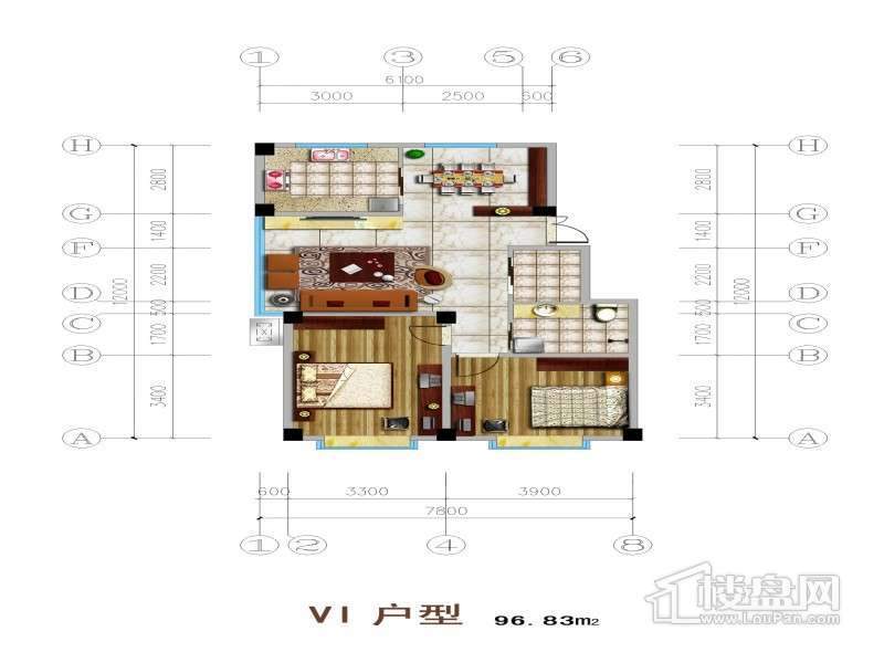 美景英伦郡二期户型图