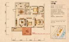 水锦花都F组团-黄金水岸户型图