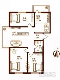 日出印象名苑户型图