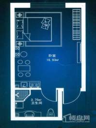 观澜宝邸户型图精装公寓A户 