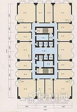 中环国际三期户型图