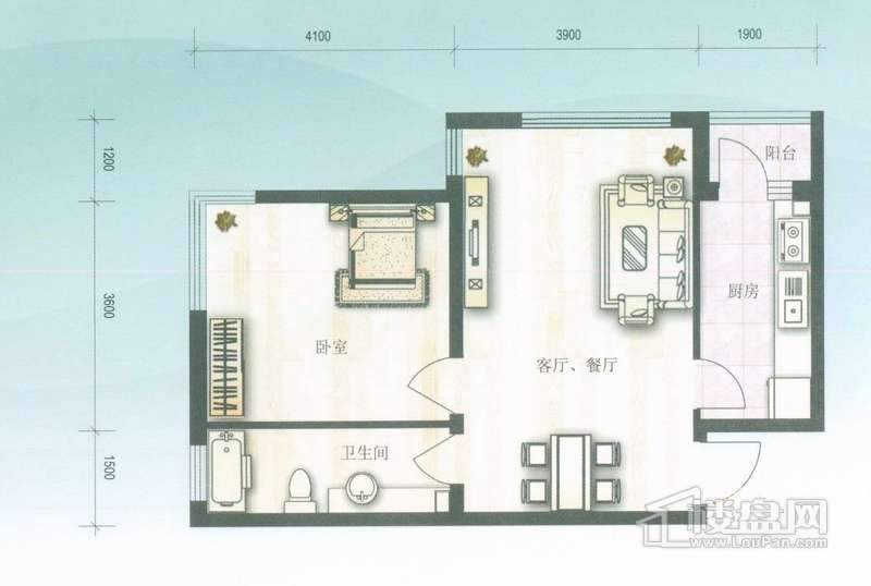 水木兰亭户型图