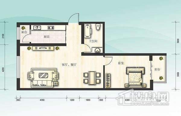 水木兰亭户型图