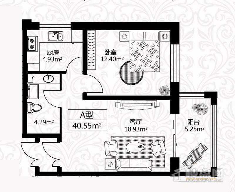 户型图10号楼1单元