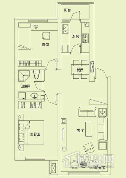 滨才城户型图