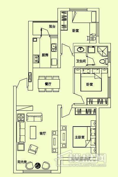 滨才城户型图