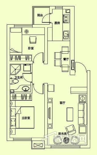 滨才城户型图