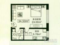 丽水丁香园户型图15、16号 