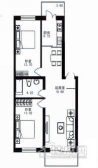 东铁花园户型图