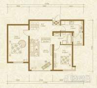 恒盛豪庭户型图A01户型 2室 