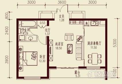 金色江湾户型图