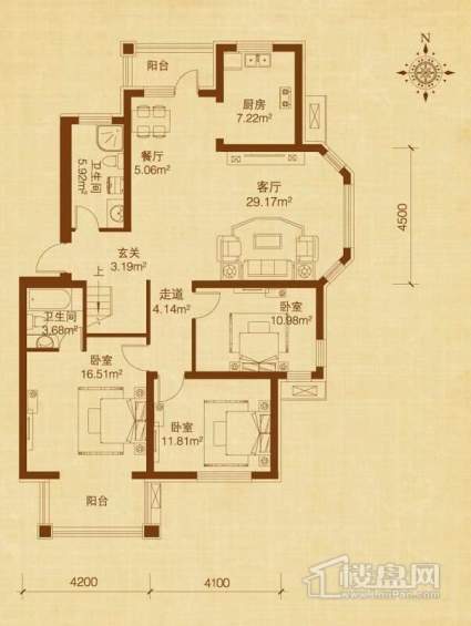 上院户型图