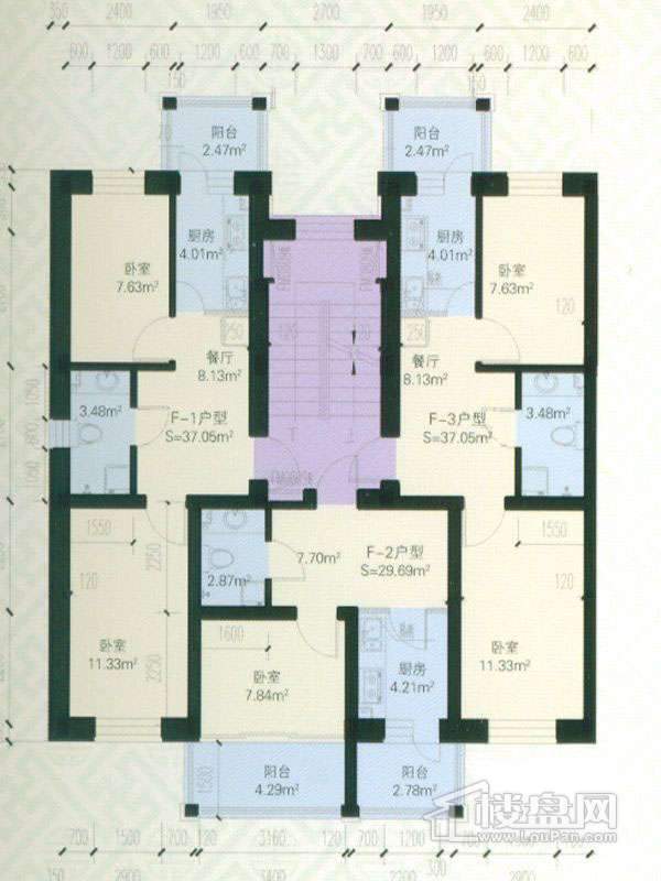 学院新城户型图