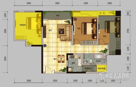 中建投峰汇中心户型图