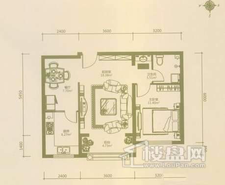 南郡香醍雅诺户型图