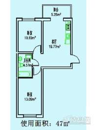 安居绿园户型图