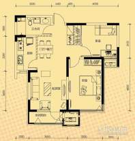 高层标准层瞰景公寓户型图（售罄）