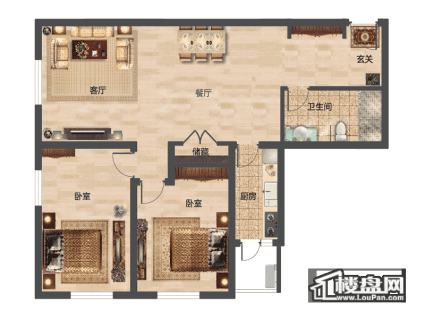 华鸿国际中心户型图