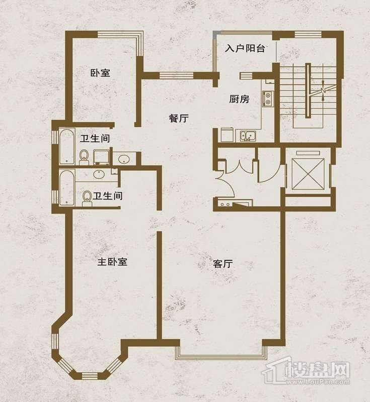 世茂威廉公馆户型图