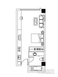 公寓标准层D户型