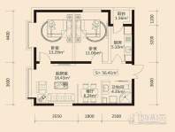 工大左岸户型图