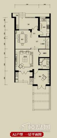 别墅A2户型1层