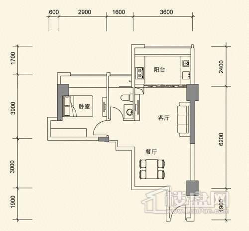 利海亚洲国际户型图