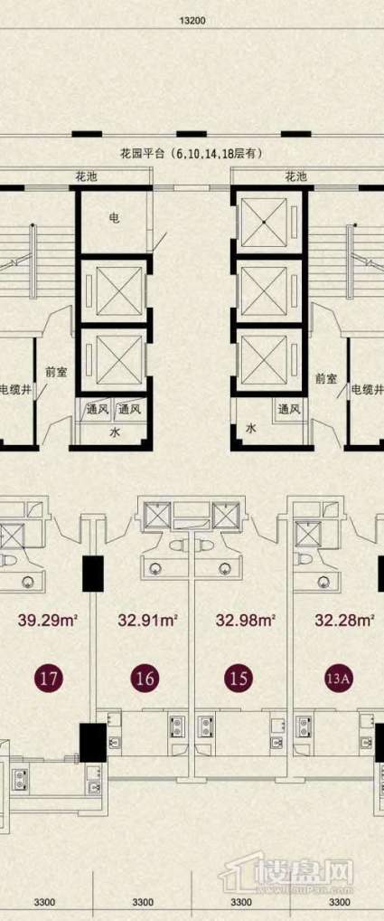 利海亚洲国际户型图