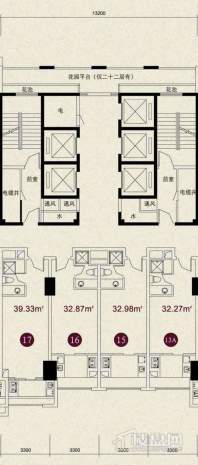 利海亚洲国际户型图