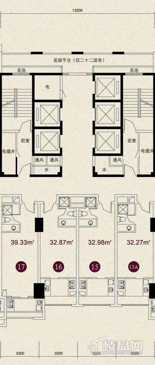 利海亚洲国际户型图