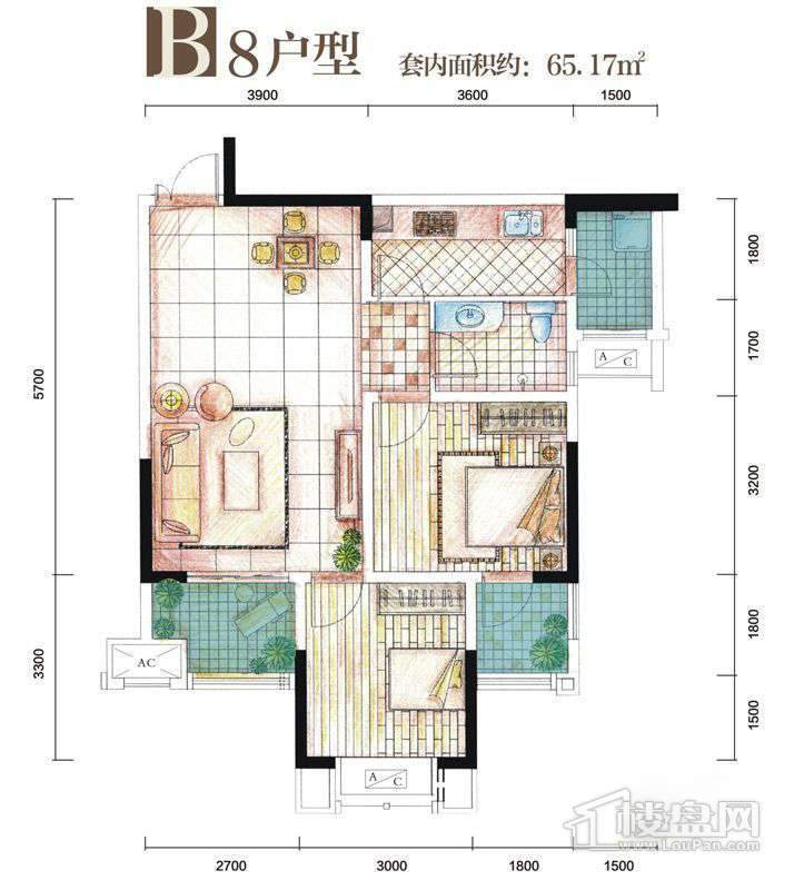 B8 户型图