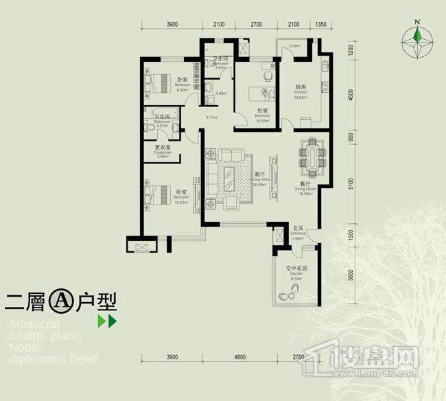 金泰湖滨绿茵户型图