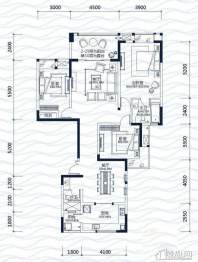 招商江湾城户型图