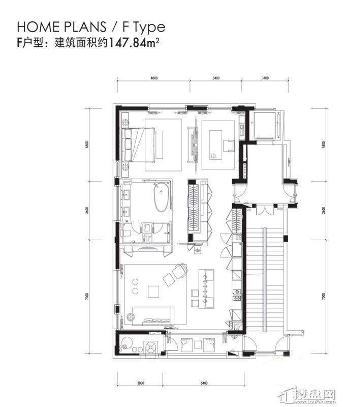 西溪天堂悦居户型图