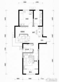 三期高层20号楼标准层E户型