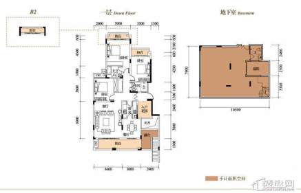 华港翡翠城户型图