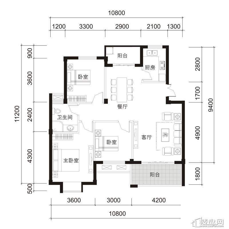 江南铭庭户型图