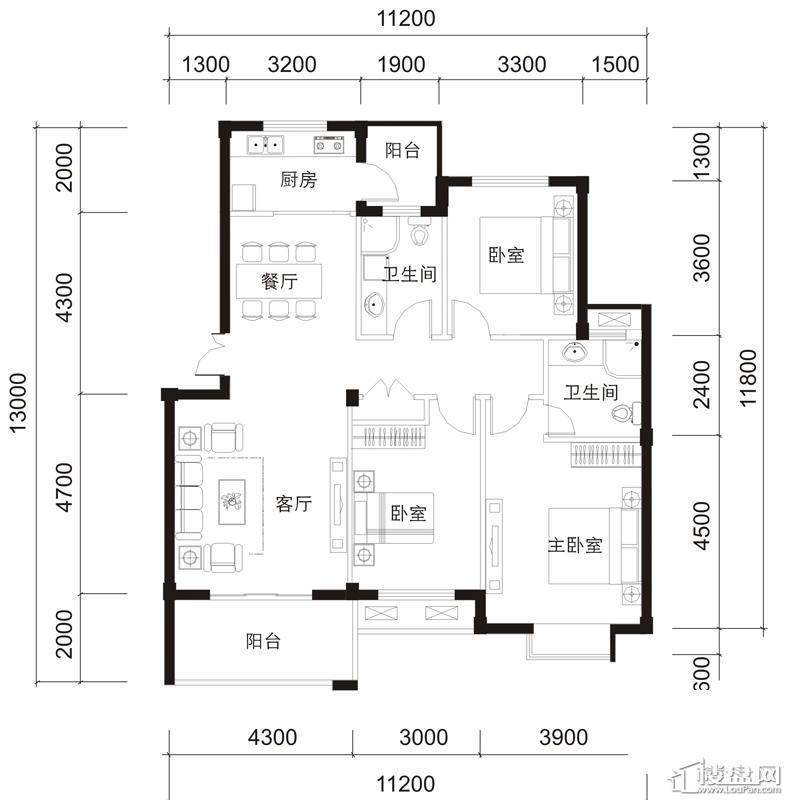 江南铭庭户型图