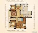 绿城西子紫兰公寓1、2、3号楼边套E户型4室2厅2卫1厨 163.00㎡