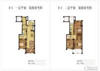 雍熙山B-2户型图4室2厅2卫2厨