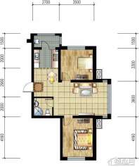  M5爱慕城·QQ公寓户型图