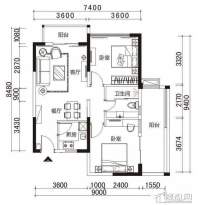 天域香格里拉户型图